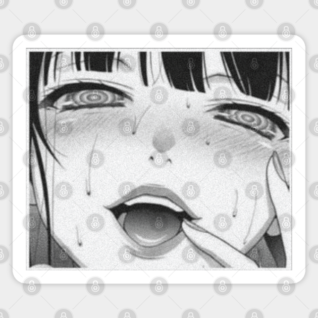 Ahegao Face Ahegao Face Sticker Teepublic 8601